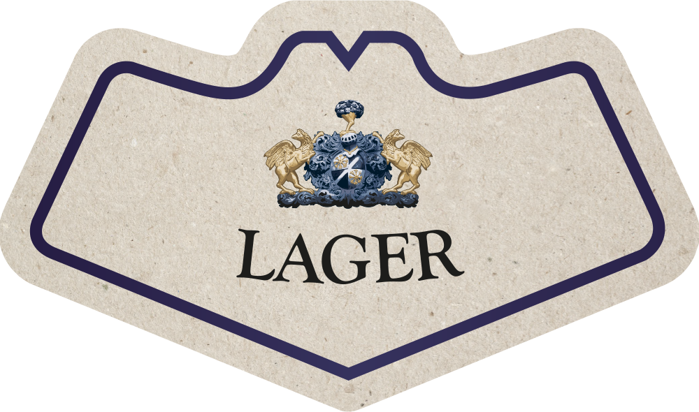 Hals-Etikett Lager Brauerei Greifenklau Bamberg Hals-Etikett Lager Brauerei Greifenklau Bamberg