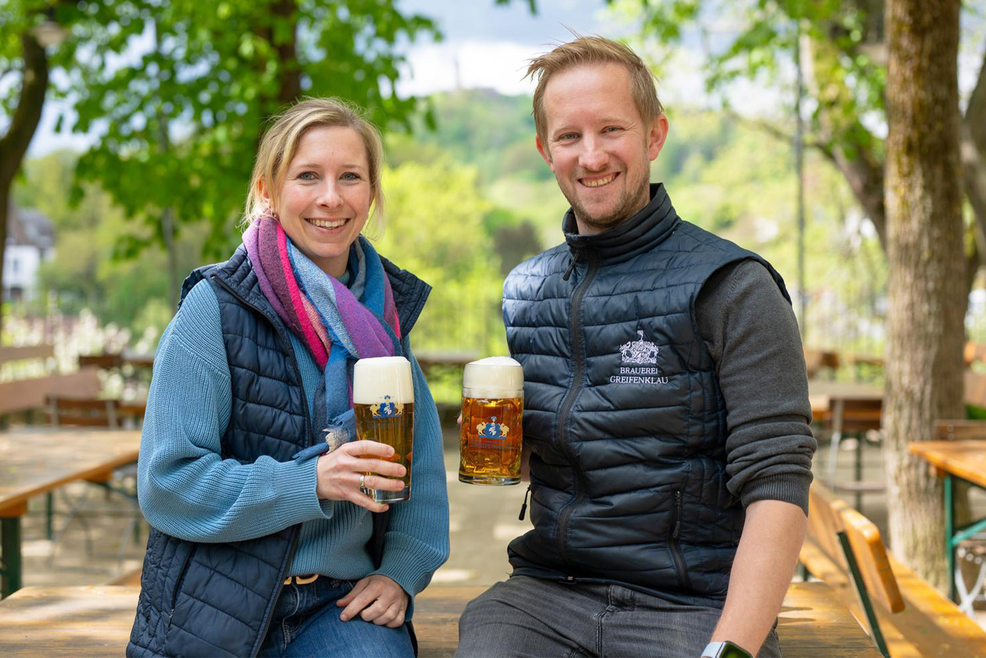 Ulrike Göller und Sigmund Brockard
